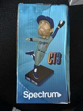 Chris Taylor Dodgers Bobblehead - Blue & Gray